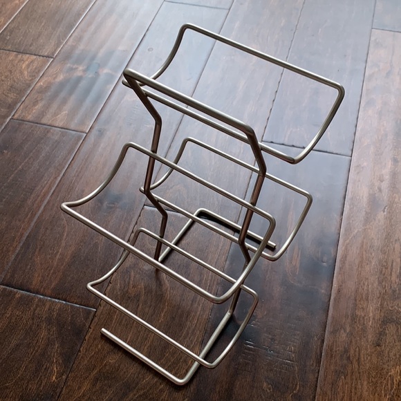 EUC Four Bottle Wine Rack - Picture 3 of 8